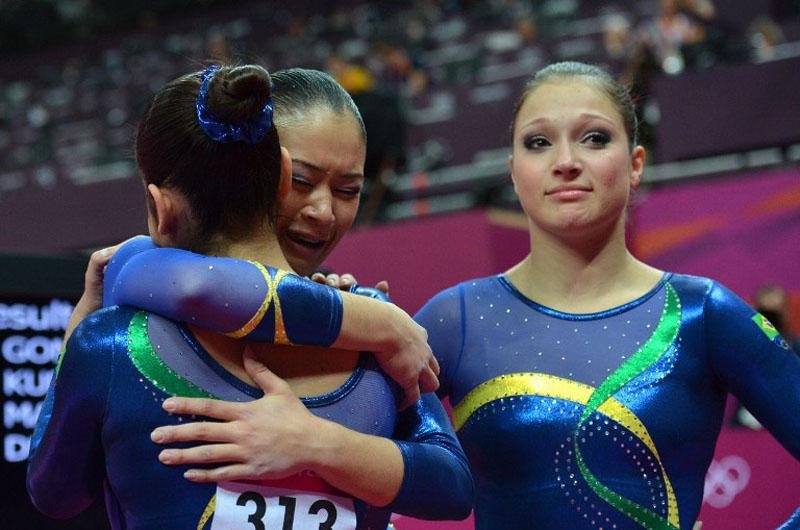 Equipe feminina de gin&aacute;stica fracassa em Londres