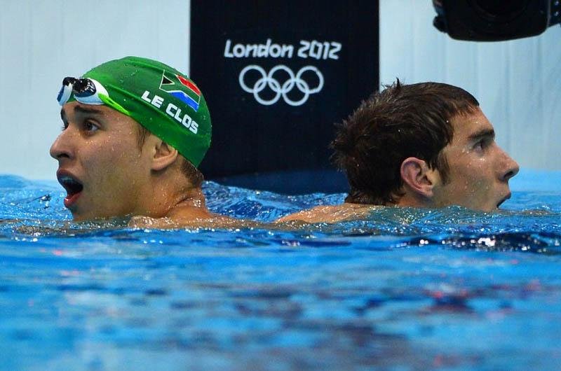 Sul-africano Le Clos venceu Phelps nos 200 metros borboleta