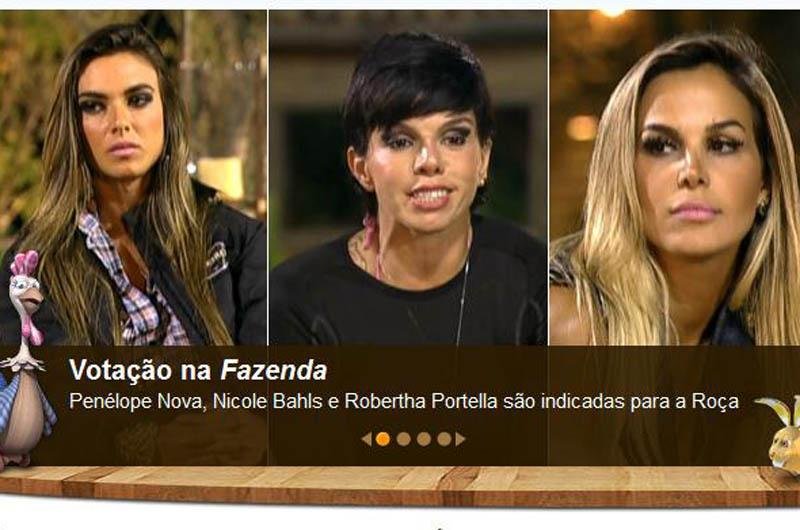 Ro&ccedil;a desta semana tem tr&ecirc;s mulheres