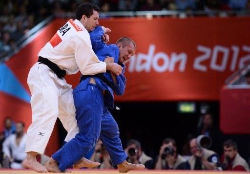 Tiago Camilo finalizou ucraniano com ippon, golpe m&aacute;ximo no jud&ocirc;