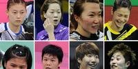 Oito atletas da China, Coreia do Sul e Indonésia foram punidas
