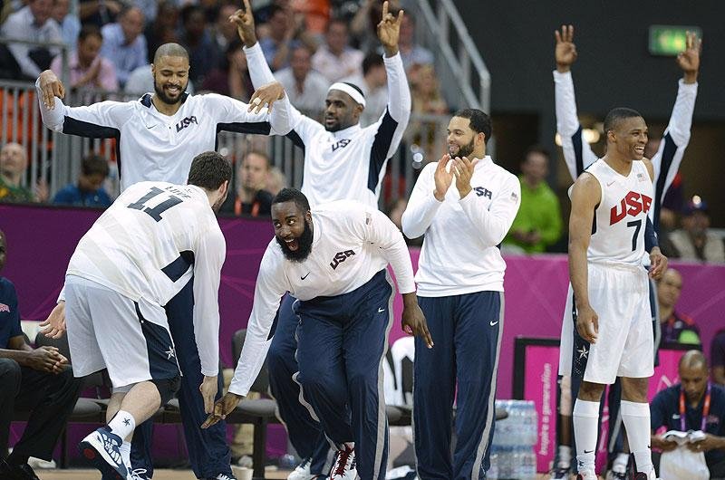 EUA detonam a Nig&eacute;ria no basquete masculino em Londres
