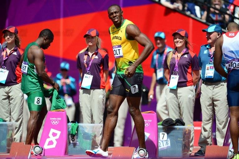 Com o nono tempo, jamaicano Usain Bolt avan&ccedil;ou para a semifinal dos 100 m rasos