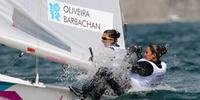 Brasileiras vencem regata na 470 e estão em quinto no geral  