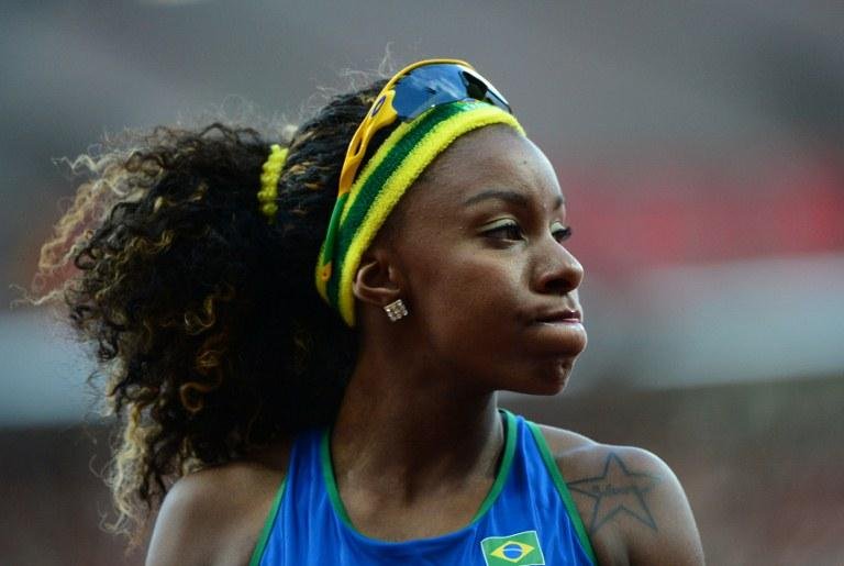 Ros&acirc;ngela Santos est&aacute; fora da final dos 100m rasos
