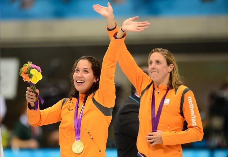 Ranomi Kromowidjojo e Marleen Veldhuis fizeram a dobradinha holandesa nos 50m livre