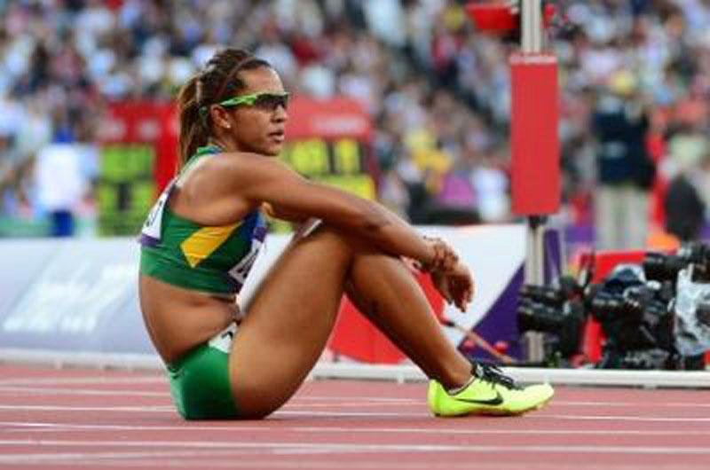 Ja&iacute;lma foi eliminada nos 400m com barreiras