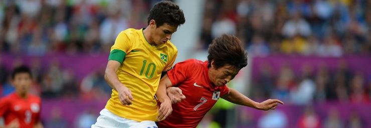 Brasil enfrenta a Coreia em Manchester