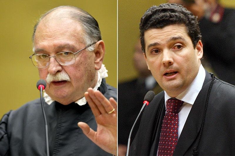 Advogados de defesa de Luiz Gushiken em sess&atilde;o do STF que julga AP 470