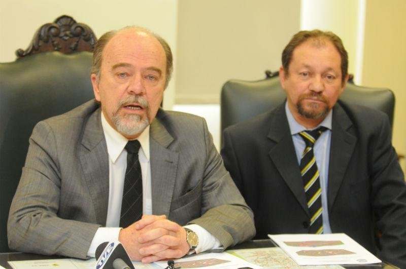 Secret&aacute;rio da Seguran&ccedil;a P&uacute;blica do Estado, Airton Michels, anuncia a constru&ccedil;&atilde;o de um novo pres&iacute;dio no Rio Grande do Sul