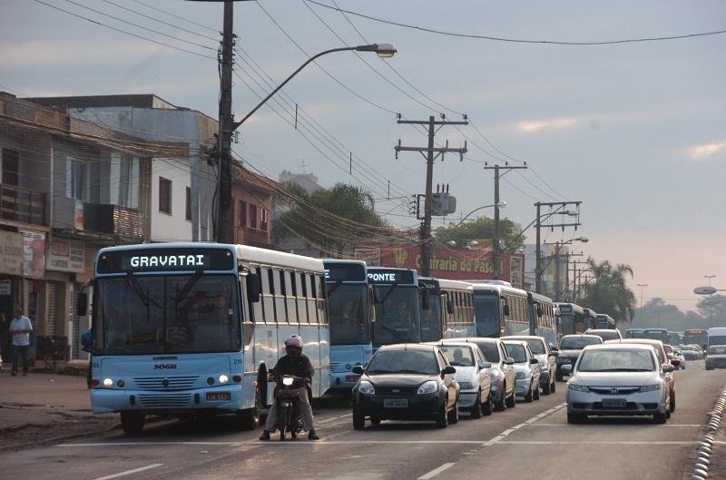 Congestionamento chegou a seis quil&ocirc;metros