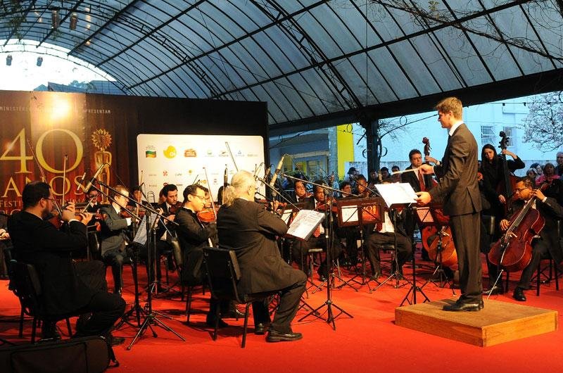 Orquestra de Gramado abre o 40&ordm; Festival de Cinema 