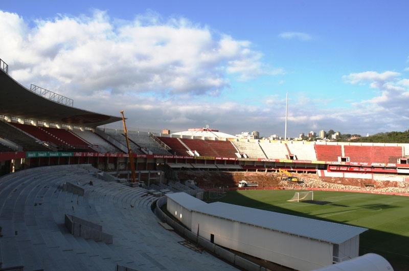 Justi&ccedil;a entende que est&aacute;dio Beira-Rio pode continuar recebendo jogos, apesar das obras