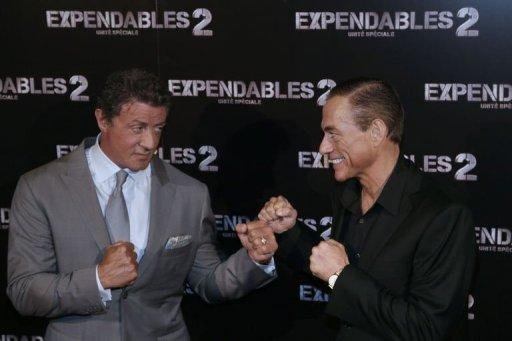Luta entre Stallone e Van Damme promete ser ponto alto