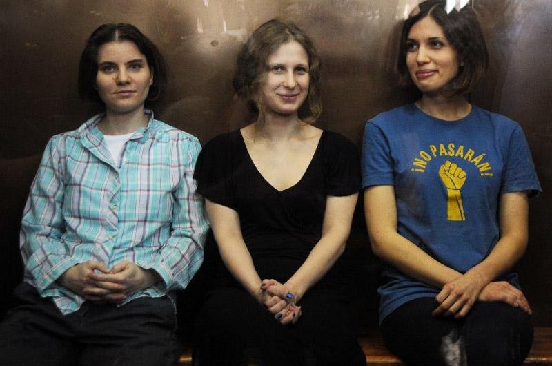 Ju&iacute;za russa considera banda punk culpada por atos de vandalismo