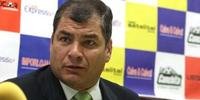 Presidente Correa rejeita ameaças grosseiras do Reino Unido