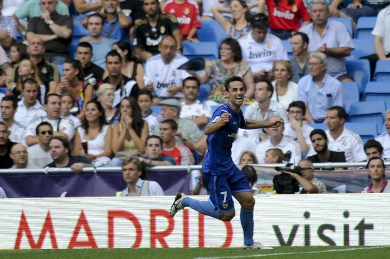 Jonas faz gol e garante empate do Val&ecirc;ncia contra o Real Madrid