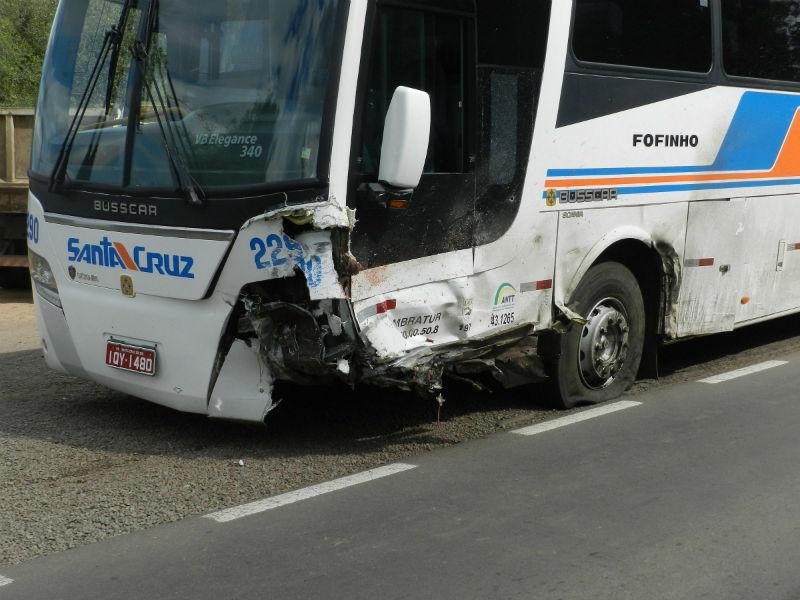 &Ocirc;nibus saiu de Santa Maria em dire&ccedil;&atilde;o a Montenegro