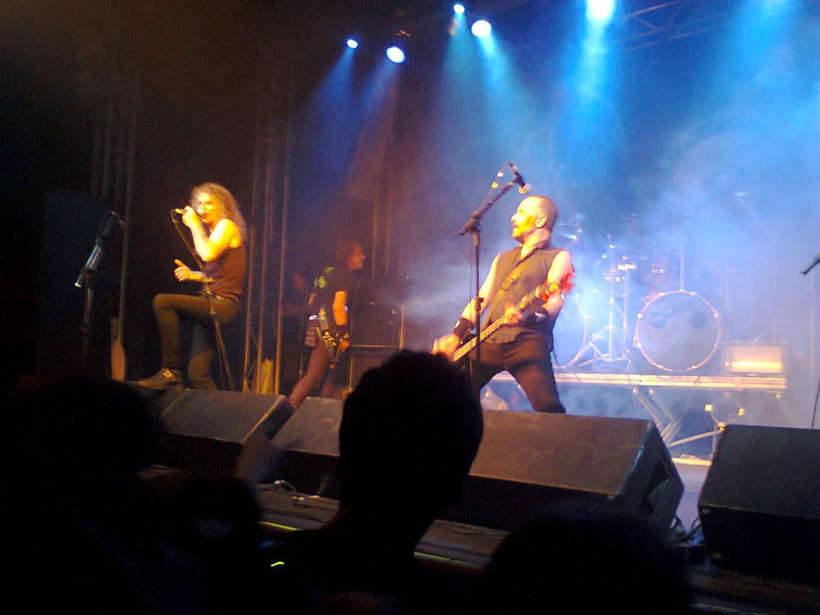 Banda Overkill fez show no bar Opini&atilde;o, em Porto Alegre