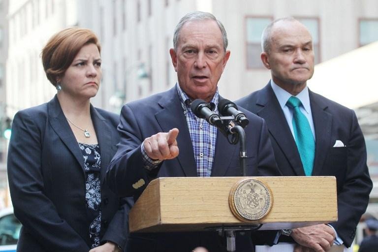 Prefeito de Nova Iorque concede entrevista ap&oacute;s tiroteio em frente ao Empire State