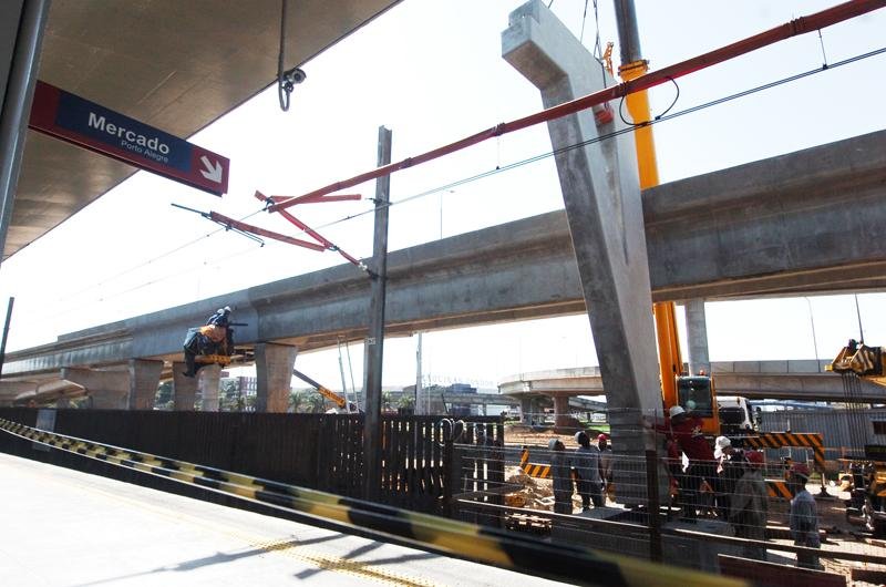 Aeromovel ir&aacute; ligar esta&ccedil;&atilde;o Aeroporto ao Salgado Filho 