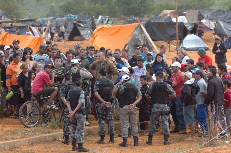 &Aacute;rea pertencente &agrave; prefeitura foi ocupada no come&ccedil;o da semana