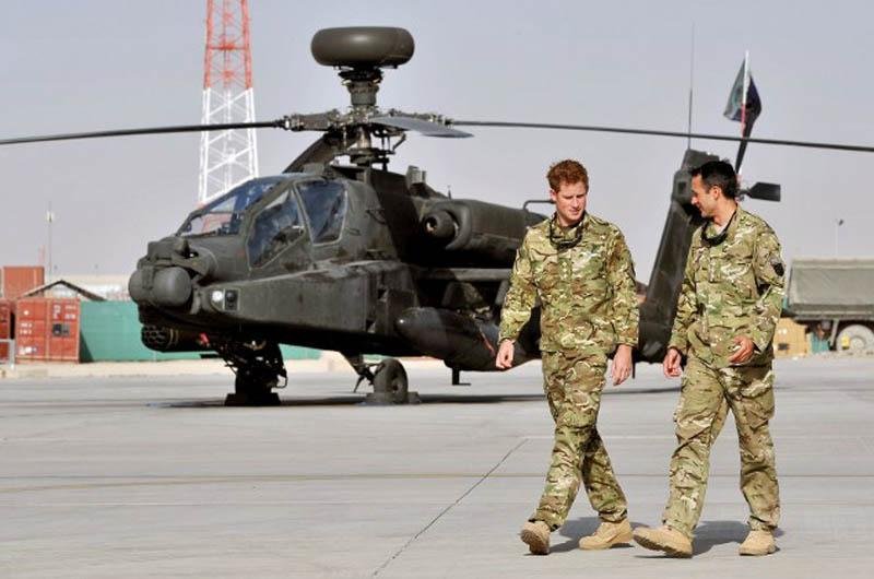 Seis avi&otilde;es dos EUA s&atilde;o destru&iacute;dos em ataque contra base do pr&iacute;ncipe Harry