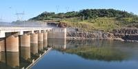 Na hidrelétrica de Machadinho, águas estão 11 metros abaixo do normal