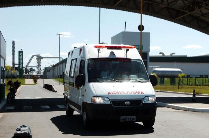 Sete trabalhadores se feriram em inc&ecirc;ndio no Distrito Industrial