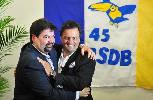 Senador tucano veio ao Estado prestigiar candidaturas do PSDB 