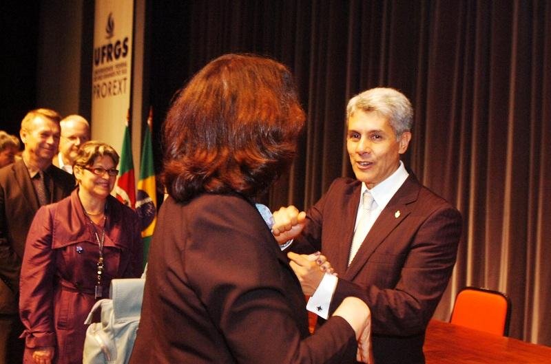 Netto tomou posse em cerim&ocirc;nia realizada no Sal&atilde;o de Atos