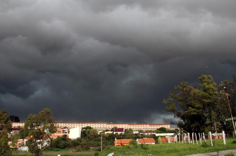 C&eacute;u ficou escuro na noite de Livramento