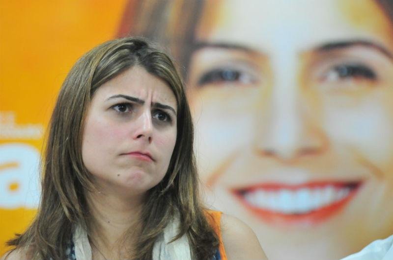 Manuela voltou a parabenizar Fortunati em discurso