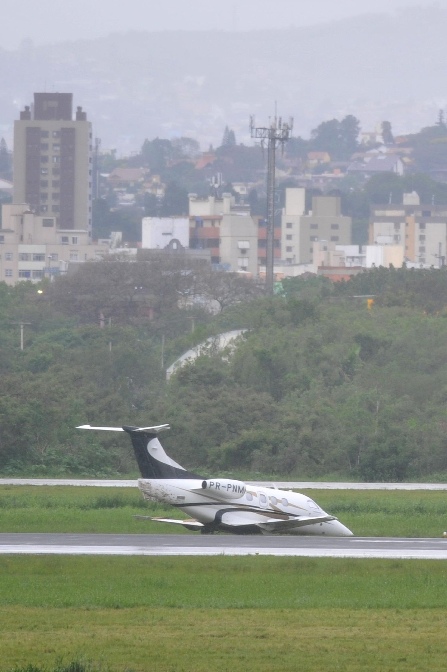 O incidente ocorreu por volta das 16h10min 