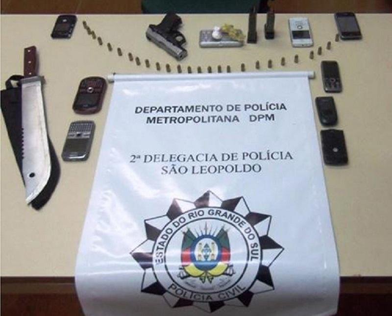 Material foi localizado com suspeitos