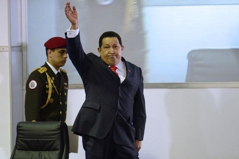 Ch&aacute;vez foi reeleito na semana passada