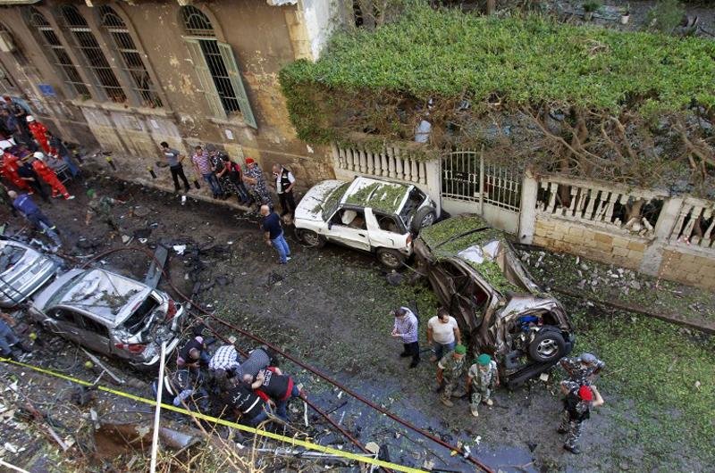 Atentado sacudiu o centro de Beirute