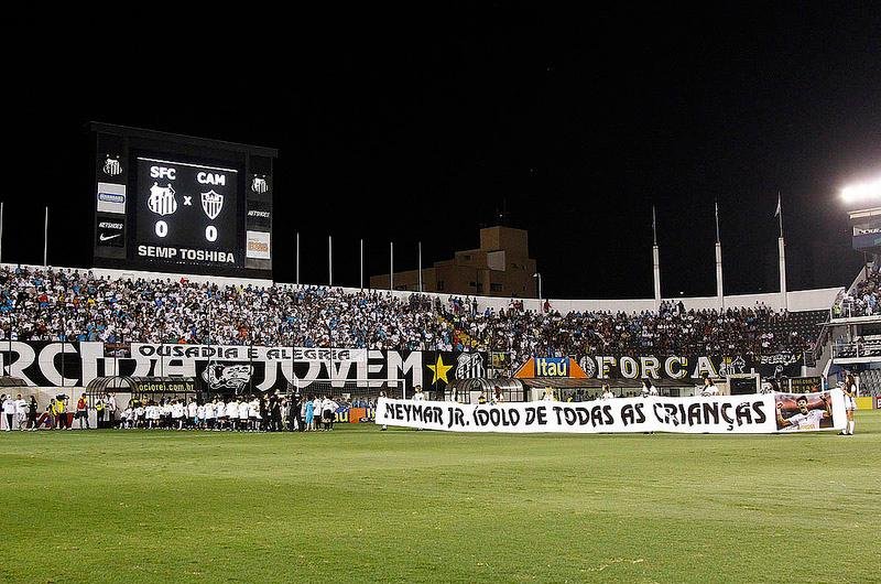 Vila Belmiro ficar&aacute; interditada por tempo indeterminado