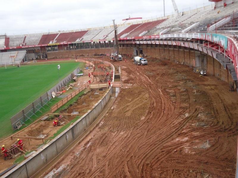 Obras no Beira-Rio seguir&atilde;o em 2013
