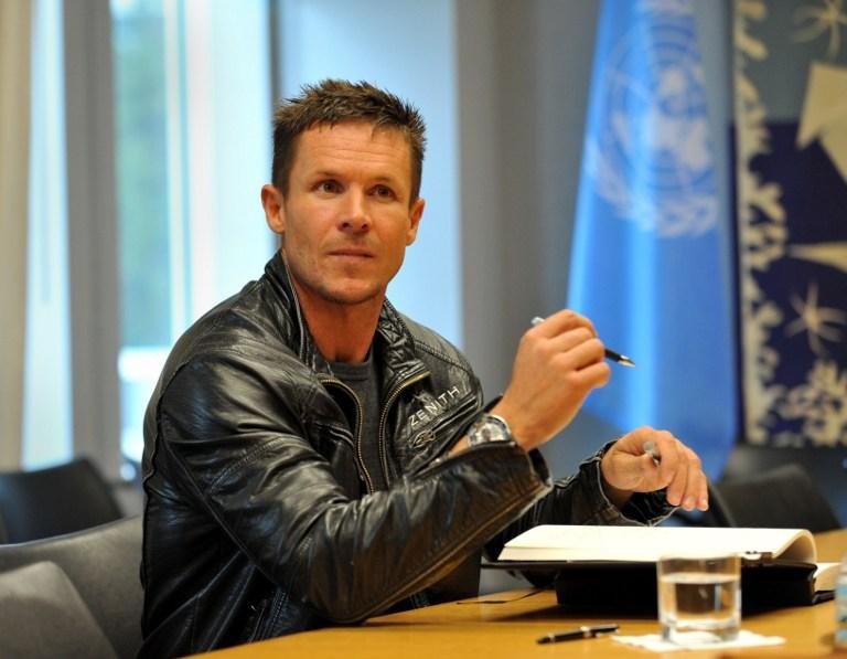 Felix Baumgartner anunciou aposentadoria em encontro na ONU