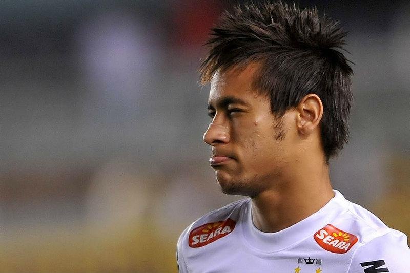 Neymar reclamou ap&oacute;s empate contra o N&aacute;utico