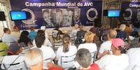 Ação em Porto Alegre busca conscientizar população sobre o AVC