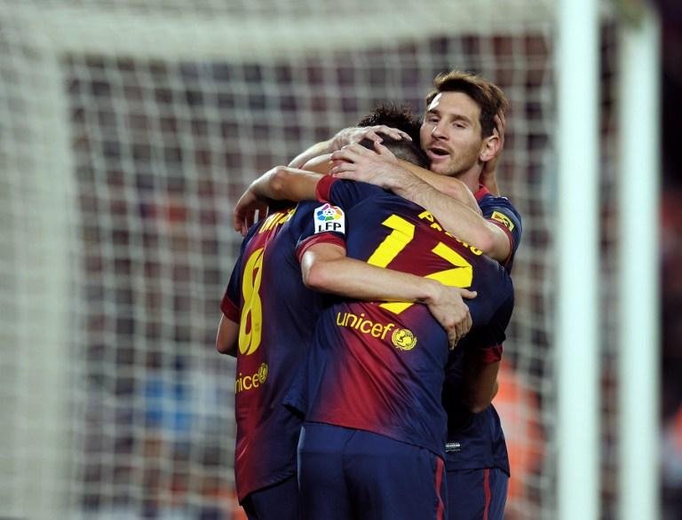 Bar&ccedil;a bate Celta de Vigo e mant&eacute;m ponta do Espanhol