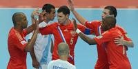 Rússia venceu a Guatemala por 9 a 0