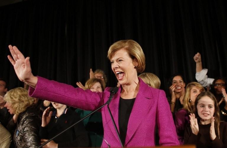  Tammy Baldwin foi eleita pelo estado de Wisconsin