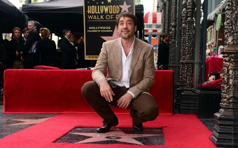 Javier Bardem recebe estrela na Cal&ccedil;ada da Fama de Hollywood