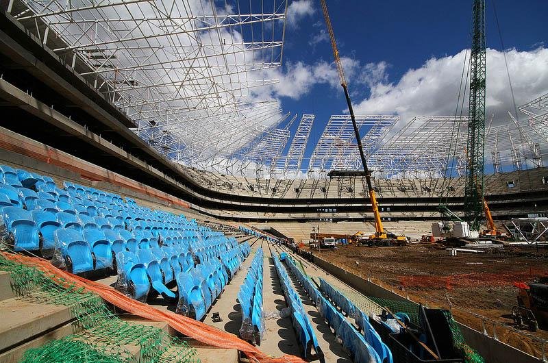 Arena ser&aacute; inaugurada em 8 de dezembro