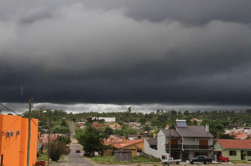 Chuva em Livramento come&ccedil;ou por volta do meio-dia