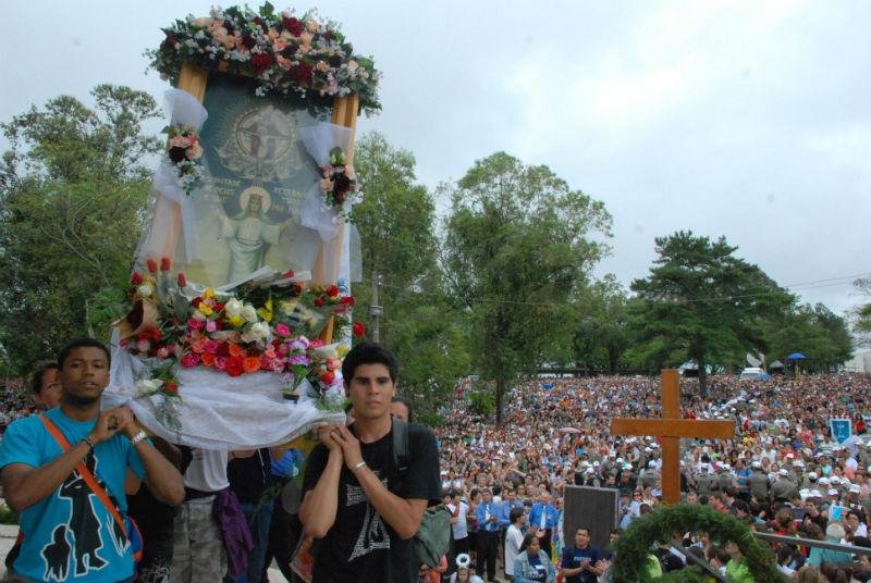 Romaria de Nossa Senhora da Medianeira mobiliza centenas em Santa Maria