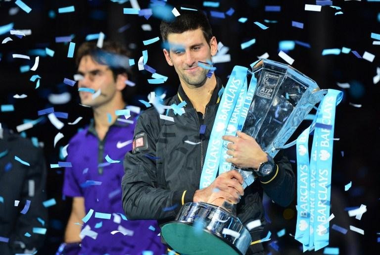 Djokovic e Federer terminam o ano como n&uacute;meros 1 e 2 do mundo